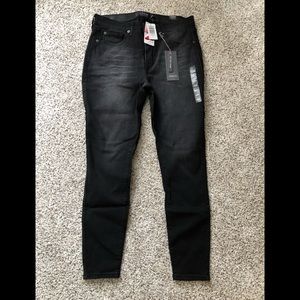 NWT Torrid Sky High skinny washed black jeans 12R